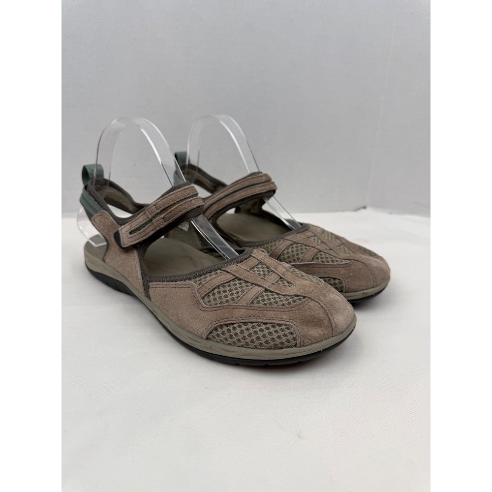 Merrell Siren Strap Q2 Taupe Suede Mesh Hiking Sandals Womens 9 J033740